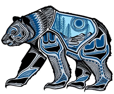Image Result For Native American Tribal Bear Tattoos Tribal Bear
