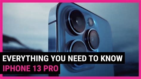 Iphone 13 Pro Everything You Need To Know In 1 Minute Techradar Tv