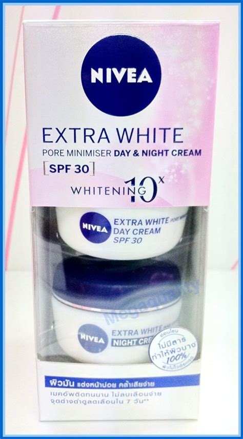 New Nivea Visage White Extra Cell Repair Pore Minimizer Cream Day And