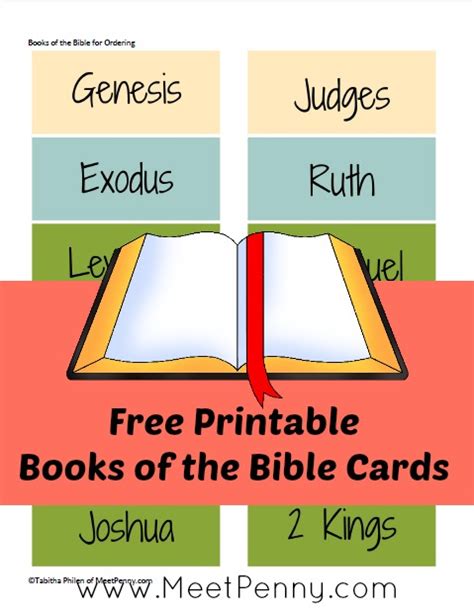 Free Printable Books Of The Bible List Printable Printable Templates