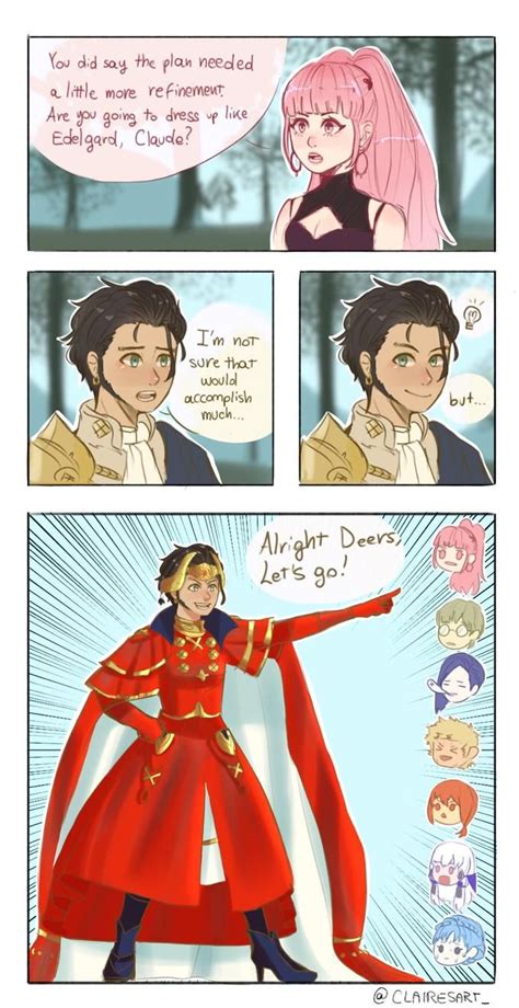 Are You Going To Dress Up Like Edelgard Claude Fire Emblem Three