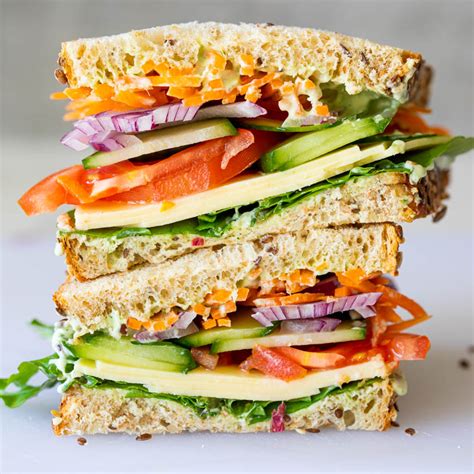 Easy Healthy Salad Sandwich Simply Delicious