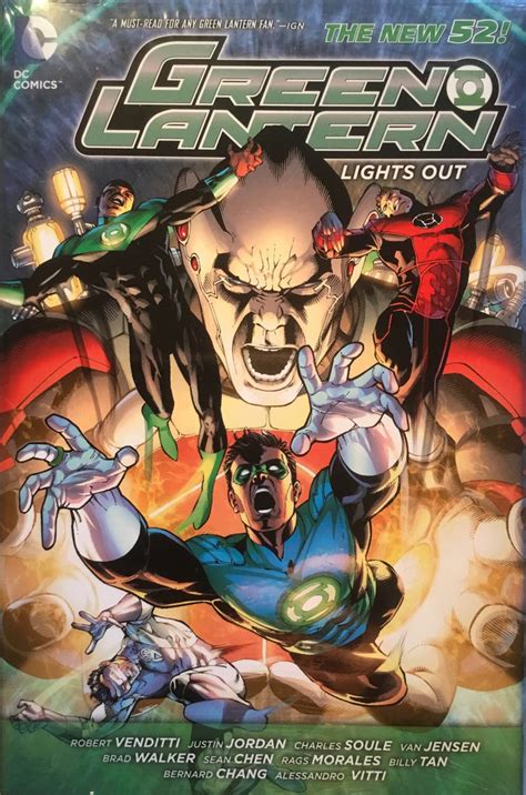 Green Lantern New 52 Lights Out Hardcover Graphic Novel Comics R Us