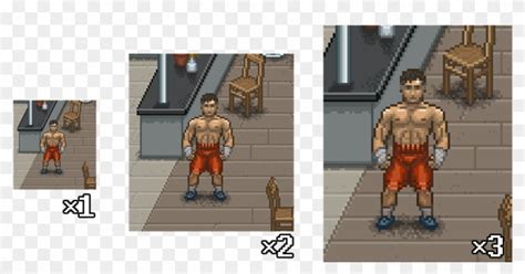 Punch Club Is Made In Pixel Art Punch Club Pixel Art Hd Png Download