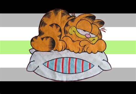 I Made A Garfield Agender Pride Pfp Free To Use Agender