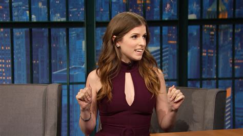 Watch Late Night With Seth Meyers Interview Anna Kendrick Might Be