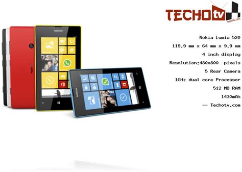 Nokia Lumia 520 Phone Full Specifications Price In India
