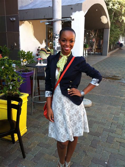 Ever So Pretty And Talented Nandi Mngoma At The Fashionworkshop