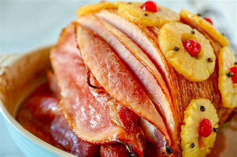 Baked Ham With Pineapple Recipe Aria Art