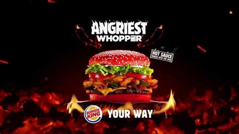 Burger King Angriest Whopper Tv Commercial Raging Red Bun Ispottv