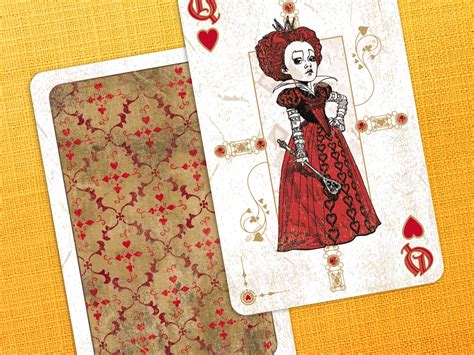 Alice In Wonderland Playing Cards By Fabio Michelan On Dribbble