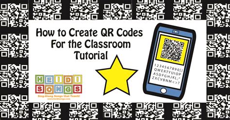 Add logo, colors, frames, and download in high print quality. How to Create QR Codes for the Classroom | Heidi Songs