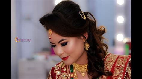 bridal makeup nepali bride glowtoglow by binita shah youtube