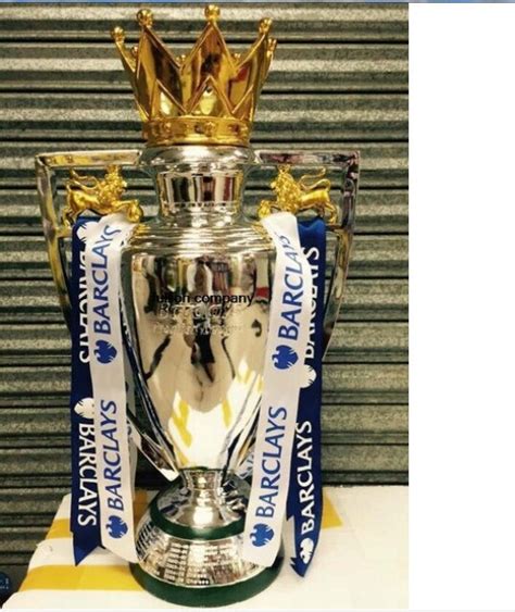 New Style Blue Ribbon Original Size 77 Cm English Premiership Trophy