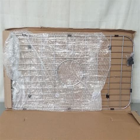 But there are still scratches on the sink and these grids get disgusting. Lot Detail - KITCHEN SINK BOTTOM GRID PROTECTOR