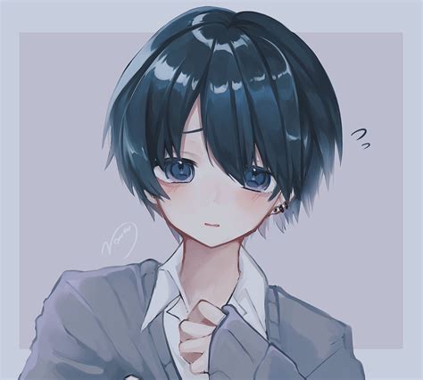 時森のわ On Twitter Cute Anime Boy Anime Drawings Boy Anime Boy Hair