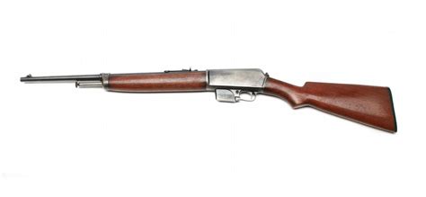 Lot 529 Winchester Model 1907sl 351 Cal Rifle