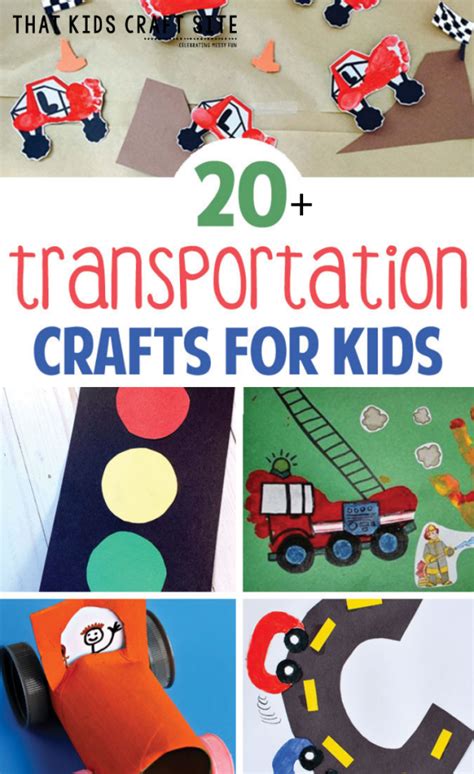 Fun Transportation Crafts And Activities That Kids Craft Site