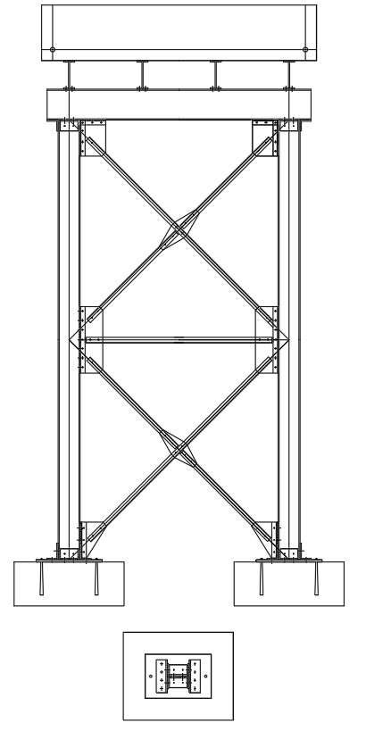 Scaffolding Elevation Details In Autocad 2d Dwg File Cadbull