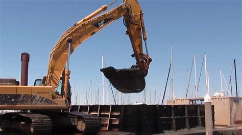 Cindy Warner SF Arts Culture Excavator Close Up Dredging Emery Cove YouTube
