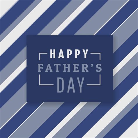 Happy Fathers Day Background With Stripes Download Free Vector Art