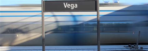 Nu Går Första Tågen Från Vega Station Trafikverket