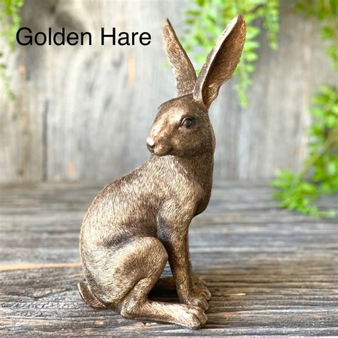 Spring Hare Sculpture By London Garden Trading