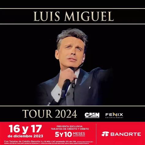 Tour De Luis Miguel Nuevas Fechas Y Preventa