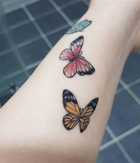 You would like to be extravagant and uncommon! Top 65 Best Small Butterfly Tattoo Ideas - [2021 ...