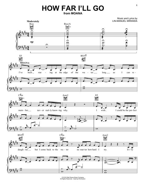 How Far Ill Go Violin Sheet Music Free Explore Thousands Of