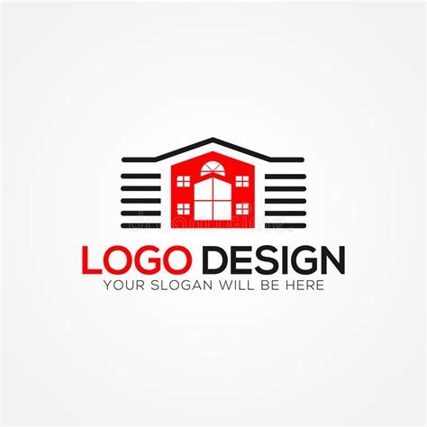 House Logo Design Template Stock Vector Illustration Of Modern 143187999