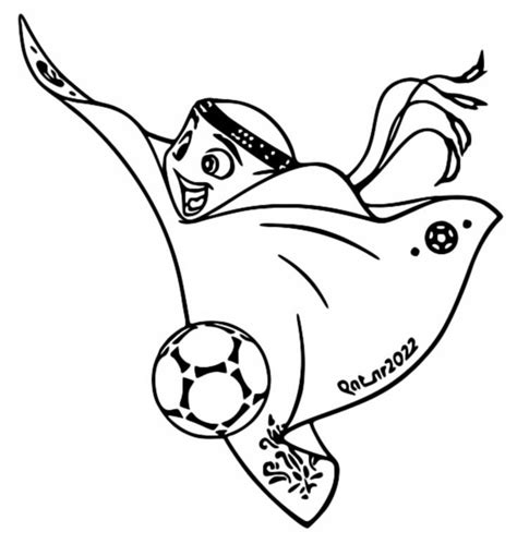 riscos e desenhos desenho para colorir mascote copa do mundo 2022 porn sex picture