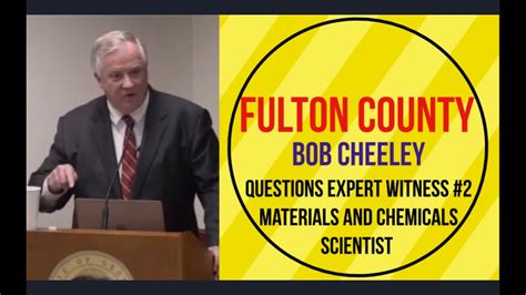 Fulton County Ga Nov 3rd Vote Audit Bob Cheeley Questions Witness