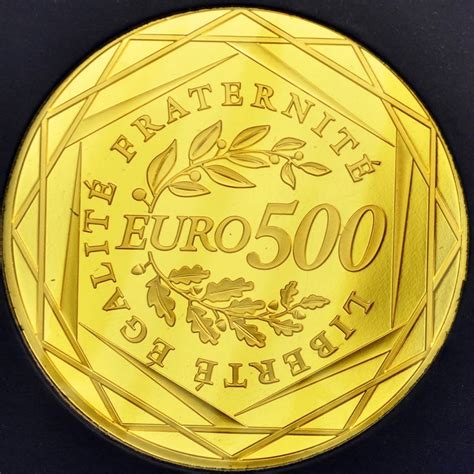 France 500 Euro Gold Coin The Sower 2010 Euro Coinstv The Online