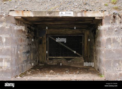 Abandoned Mine Shaft Entrance Stock Photo Alamy