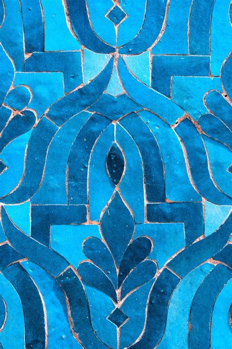 Morocco Fine Art Photography Blue Tile Photography Print Etsy Blue