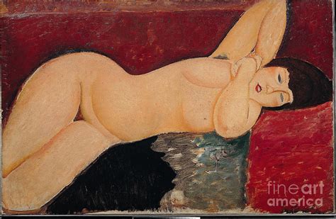 Nude Lying Drawing By Heritage Images Fine Art America