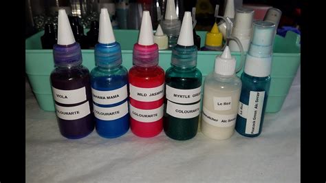 Make Your Own Alcohol Inks With Dry Pigments Alcoholinks Fluidart In