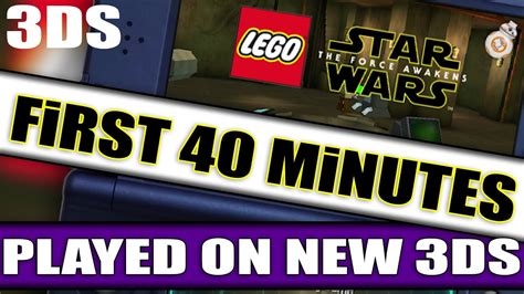 Lego Star Wars The Force Awakens 3ds 1440p60fps First 40 Minutes