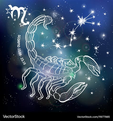 Scorpio Zodiac Sign Art