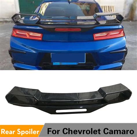 Duck Tail Spoiler For Chevrolet Camaro Coupe 2016 2017 2018 Carbon