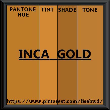 Formidable Inca Gold Pantone 1555 C