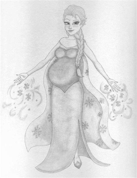 Queen Elsa Of Arendelle Pregnant By Rudiciuscaesar On Deviantart