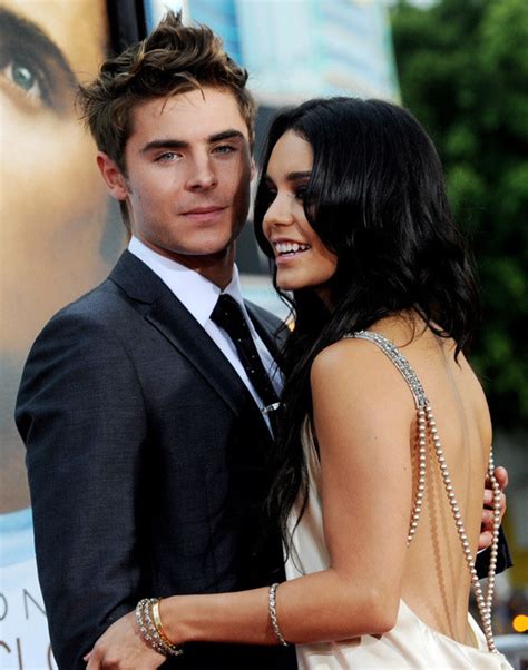 Zac Efron And Backless Vanessa Hudgens Cuddle At Charlie St Cloud Premiere Photos Huffpost