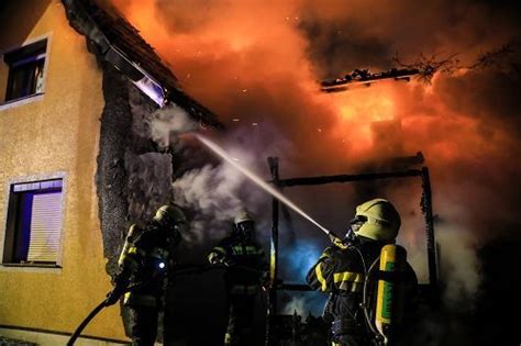 In der steiermark gab es 150 einsätze, in kärnten 45. Landesfeuerwehrverband Steiermark - Wohnhaus stand in ...