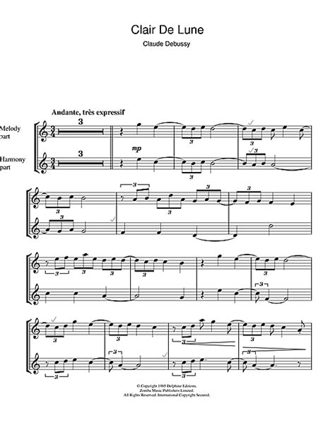 Ho scaricato lo spartito proprio perchè credevo ci fosse il tutorial e ora è sparito??? Spartito flauto Clair De Lune di Claude Debussy - Flauto Dolce