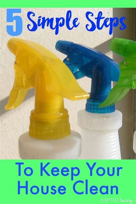 How To Keep A House Clean Simple Steps Cleaning Clean House