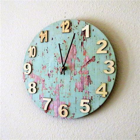 Cottage Chic Clock Unique Clock Home And Living Home Decor Deocr
