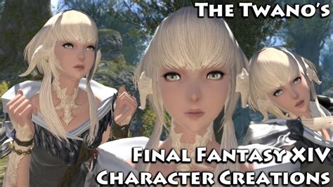Final Fantasy Xiv Character Creation Cute Female Au Ra4 Youtube