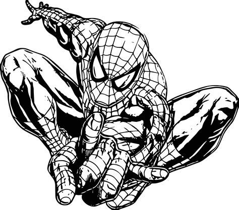 Spider Man One Shot Coloring Page Spiderman Coloring Pages Coloring Pages For Boys